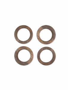 Meilleure vente ronds de serviette en bois ou support accessoires de cuisine rond de serviette pour mariage de luxe fête de noël - Product Image 5