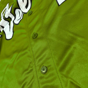 Nouveau maillot de Baseball à la mode à séchage rapide cousu broderie personnalisée Sublimation hommes Softball maillot de Baseball - Product Image 5