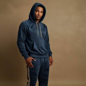 2025 chándal grueso con capucha para hombre hecho a medida, chándal de 2 piezas para hombre, chándal negro Vintage lavado con ácido de Ayat Export - Product Image 4