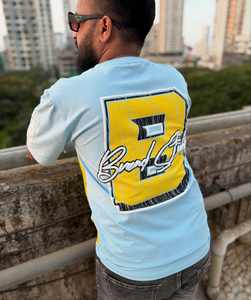 Camiseta Personalizada de Algodón Suvin, Cuello Redondo, Corte Regular, Ajuste Holgado, Informal, Talla Grande para Hombre - Product Image 2