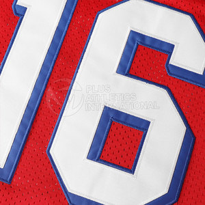 Camiseta de fútbol bordada para hombre con tela de alta resistencia y logotipo Camiseta de fútbol americano Atlético - Product Image 5