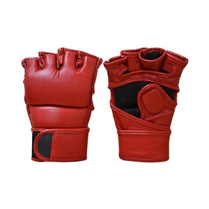 Gants de grappling pour hommes et femmes, entraînement, sparring, cuir, Muay Thai, MMA, kickboxing, gants de frappe lourds pour adultes, mitaines, coussin de frappe - Product Image 1