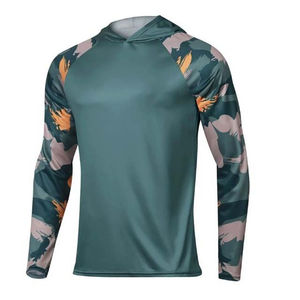 Camiseta de Pesca 2025 de Nuevo Diseño Unisex UPF 50 Impermeable, Transpirable, de Secado Rápido, con Capucha y Malla Ventilada, Manga Larga, 100% Elástica - Product Image 5