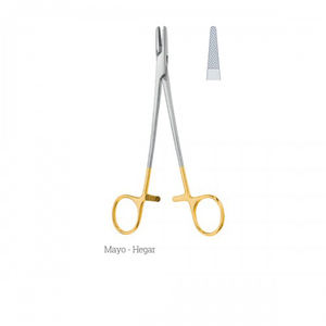 Équipements dentaires certifiés CE en acier inoxydable de haute qualité Pinces et ciseaux porte-aiguille Mayo Hegar - Product Image 1
