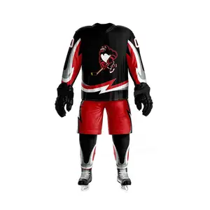 Prezzo di fabbrica maglie da Hockey su ghiaccio sportive nazionali cucite personalizzate stelle uniforme da Hockey