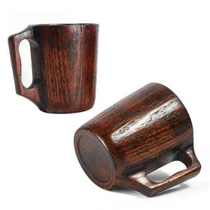 VINTAGE BOIS TANKHAD BOIRE TASSE THÉ LAIT Bois Cool Hommes Cadeau Baril Stein Fait À La Main En Bois Naturel Bière Tasse De Noël - Product Image 5