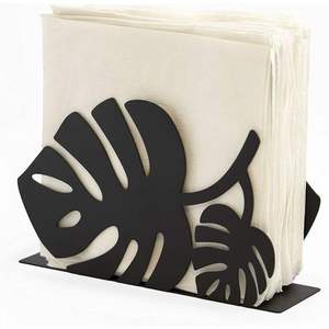 Diseño de cubiertos chapados en oro y servilletero de metal duradero Accesorio de mesa elegante para cocina, comedor y uso diario - Product Image 4