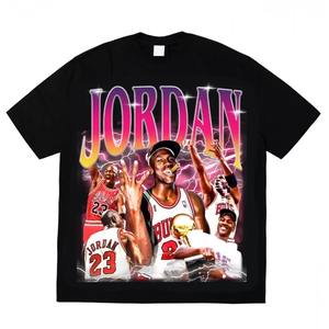 T-shirt en coton surdimensionné pour l'été 2024, qualité supérieure, impression sérigraphique, logo personnalisé, manches courtes, col rond, motif uni, pour homme - Product Image 5