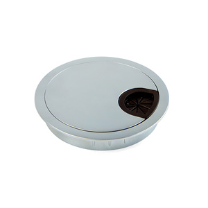 Emuca ชุดสายเคเบิล7ชิ้นเส้นผ่าศูนย์กลาง80มม. ชุบโครเมี่ยมด้าน zamak สำหรับฝังสเปน - Product Image 4