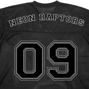 T-shirts sérigraphiés col en V personnalisés maillot de football en maille Boxy surdimensionnée à séchage rapide maillot de football basket-ball T-shirt pour hommes - Product Image 5