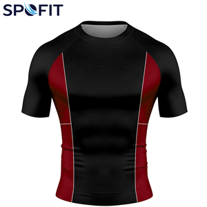 Conjunto de Rashguard de Competición con Pantalones Cortos de MMA, Personalizado para BJJ No-Gi, Ropa de Compresión para Entrenamiento de Grappling, Kit Deportivo - Product Image 4