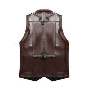 Chaleco de cuero cálido transpirable para invierno, chaqueta para hombre, ropa informal, Chaleco de cuero, chaqueta a precio razonable - Product Image 3