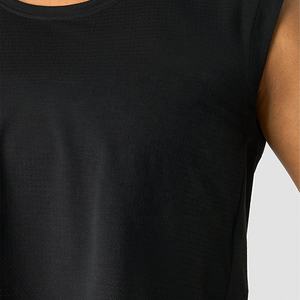 เสื้อกล้ามสำหรับผู้หญิงแบบสั้นด้านหน้าทรงหลวมน้ำหนักเบาระบายอากาศได้ดีผ้าสแปนเด็กซ์โพลีเอสเตอร์แห้งเร็วเป็นมิตรกับสิ่งแวดล้อม - Product Image 3