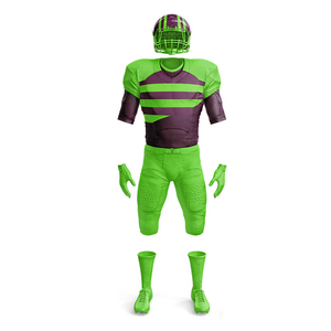 Hot Selling American <b>Football</b> Jersey Lightweight Polyester Sports Wear with Custom Logo Printing Short Sleeve Set Uniform - Product Image 5