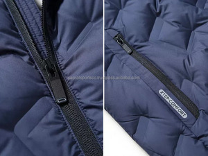 Veste d'hiver matelassée brillante pour homme, grande taille, personnalisée, imperméable, respirante, coupe-vent, de haute qualité, style designer, vente en gros - Product Image 3