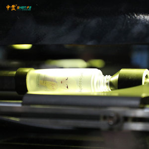 Garrafas de loção de cosméticos redondas, totalmente automática da impressão da tela + máquina de estampagem de folha quente 4 cores - Product Image 4