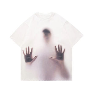 Fabricantes de Ropa Urbana, Camiseta Extra Grande Personalizada de Estilo Y2K Hip Hop, 100% Algodón, con Estampado Gráfico Vintage por Sublimación para Hombre - Product Image 3