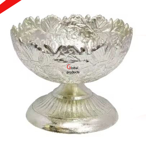 Nuevo cuenco decorativo de mesa de acero inoxidable con acabado dorado hecho a mano para restaurante y bar de hotel - Product Image 2