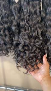 Venta al por mayor 100% Paquetes de cabello Remy indio crudo 100% Cabello Virgen sin procesar Cabello alineado con cutícula de un solo donante La mejor calidad al precio - Product Image 6