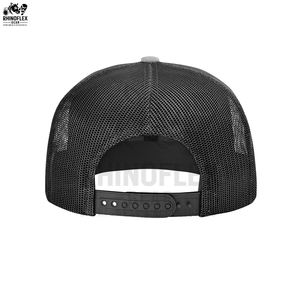 Casquette en maille 100% coton imperméable de haute qualité en gros avec logo et design personnalisés pour une utilisation en extérieur - Product Image 6