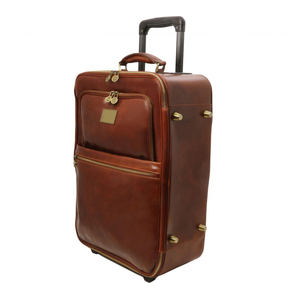 Valise à bagages Durable, nouveau Design classique, prix de gros quantité minimale de commande, sacs à roulettes personnalisés en cuir, 2022 - Product Image 4