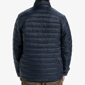 Doudounes d'extérieur personnalisées pour hommes pour l'hiver, la randonnée Vêtements d'extérieur respirants à fermeture éclair Traitement enduit de poches en coton Service OEM - Product Image 3