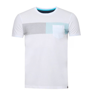 T-shirts pour hommes personnalisés de haute qualité 2025 nouveauté avec coton/fibre de bambou caractéristiques écologiques et respirantes - Product Image 1