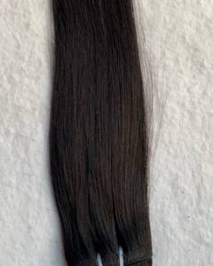 มัดผมอินเดียแบบดิบผมธรรมชาติไม่ผ่านการทำสีผมมนุษย์แบบสองชั้น - Product Image 5