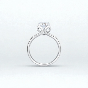 Bijoux de bague en diamant de laboratoire en or véritable 14 carats | Lumière délicate, beauté pure - Product Image 4