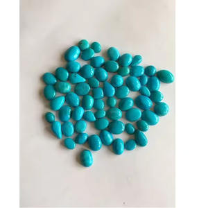 เทอร์ควอยซ์ธรรมชาติที่รู้จักกันดีในเรื่องสีเขียวอมฟ้าที่น่าดึงดูดและผิวเรียบเนียนด้วยคุณภาพ AAA และความชัดเจนที่ยอดเยี่ยม - Product Image 1