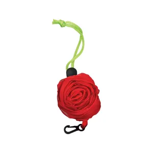 Borse Shopper Pieghevoli Personalizzate in 190T Rosa, Gadget Promozionali, Borse Tote Personalizzate - Product Image 3