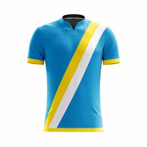 เสื้อฟุตบอลสำหรับผู้ชายเสื้อกีฬาพิมพ์โลโก้ - Product Image 1