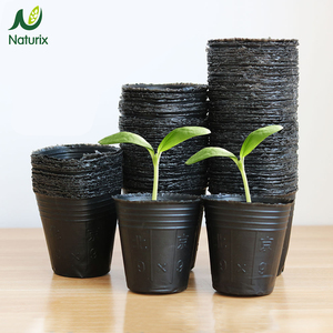 Sacs de pépinière en plastique Pot de fleurs utilisé avec fleur/<span class=keywords><strong>plante</strong></span> verte plantation ronde semis moderne pour plantes vente en gros épaissi noir - Product Image 2