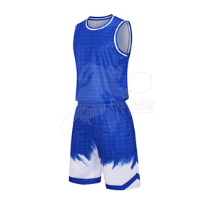 Uniforme de Baloncesto Urbano de Tallas Grandes al por Mayor, Diseño Personalizado, Transpirable, Ligero, 100% Poliéster - Product Image 2