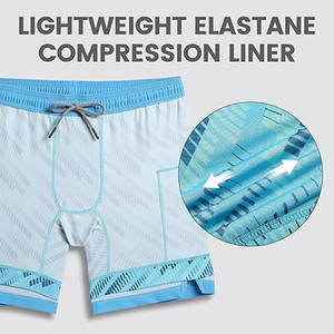 Oem Shorts en coton personnalisés pour hommes Pantalons courts de course à pied pour entraînement sportif Shorts de gymnastique pour hommes - Product Image 5