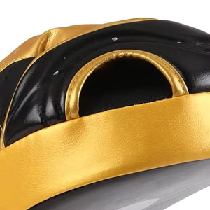 Almohadillas de perforación de entrenamiento profesional más vendidas, almohadillas de enfoque de cuero con logotipo personalizado para Kickboxing y artes marciales, venta al por mayor - Product Image 6