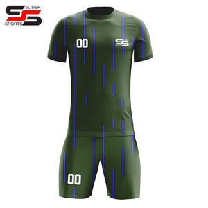 New <b>Model</b> Supplier Soccer Jersey <b>Adult</b> Soccer <b>Kits</b> Sublimation Football Jersey Uniform - Product Image 3