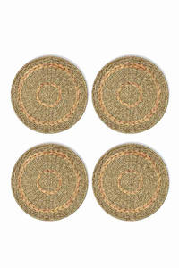 Mantel Individual de decoración de tejido a mano Natural, mantel Individual de algas marinas para mesa de comedor, adorno para el hogar, venta al por mayor de Vietnam - Product Image 2