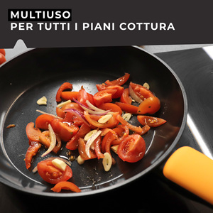 Linea Soft Collection 24 cm padella antiaderente pressofusa ceramica e ferro per cucina a induzione per alberghi - Product Image 2
