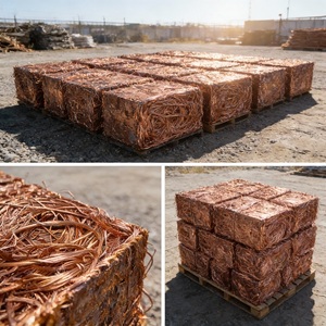 Déchets de fil de cuivre 99,9 % de pureté, fils de cuivre nus brillants non isolés pour le recyclage, la fusion et l'utilisation industrielle - Product Image 3