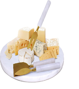 Juego de quesos de latón de diseño estándar con diseño de palmera Juego de quesos de latón de diseño de lujo de alta calidad artesanal - Product Image 2