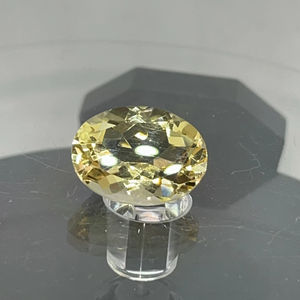 ซิทรินสีทองธรรมชาติ รูปทรงวงรี 16x13 มม. คุณภาพดีที่สุด พลอยเม็ดเดี่ยวสำหรับทำเครื่องประดับ - Product Image 1