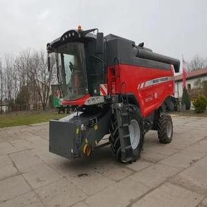 Cosechadora Combinada de Venta Rápida para Maíz, Trigo y Ensilaje, de 4 Hileras, para Operación en Campo Mojado, Alta Seguridad, Tractor de 45-70 HP - Product Image 2