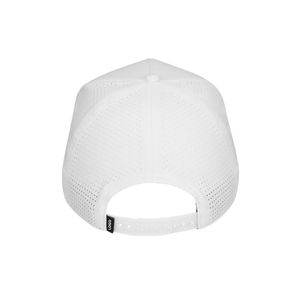 Casquette de golf professionnelle OEM à visière incurvée avec logo personnalisé en patch de caoutchouc, trous perforés au laser, casquette de baseball ajustable - Product Image 4