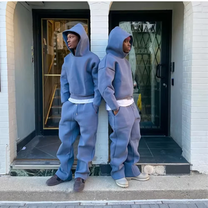 Fabricants de sweats à capuche lourds pour hommes pull surdimensionné personnalisé de haute qualité sweat à capuche court pour hommes sweat à capuche - Product Image 3