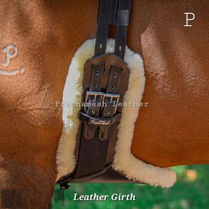 Circunferencia de caballo de cuero de calidad de exportación personalizado estilo inglés occidental OEM circunferencia de equitación de cuero genuino tendencias de proveedores al por mayor - Product Image 4