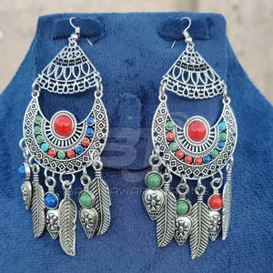 Pendientes de Mujer, Accesorios Diarios de Moda, Pendientes Largos de Diseño Geométrico para Mujer Adulta - Product Image 1