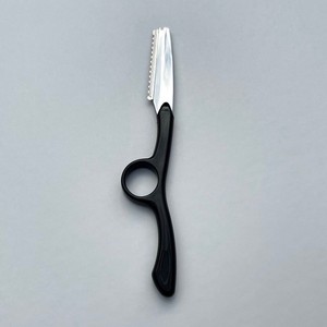 Right <b>Handed</b> Hair Thinning <b>Scissors</b> Stainless Steel Blade Plastic Handle 6.5 Inch Razor Cut Styling Tool - Product Image 6