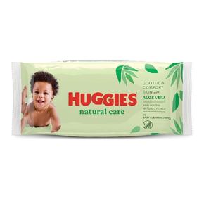 Toallitas Húmedas para Bebé Huggies Natural Care Sensitive, Extra Suaves, Delicadas con la Piel de Recién Nacidos y Niños Pequeños, Uso Diario - Product Image 1