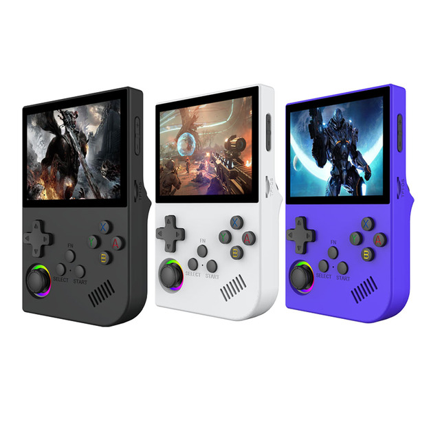 XGB36 128GB 3.5" IPS Wi-Fi Retro Game Handheld Console for Linux 3000mAh Battery 10000 Games 6 Months Warranty Supporting